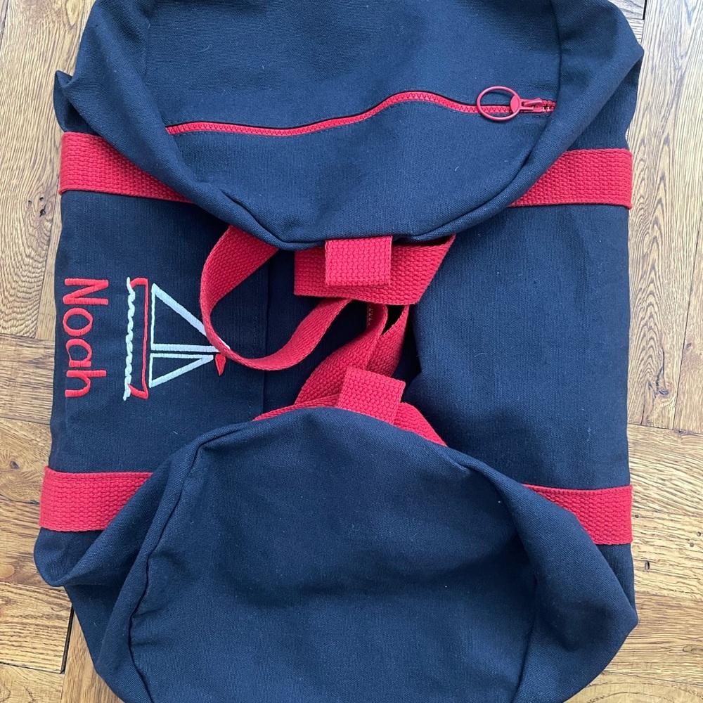 NOAH - Nautical Embroidered Twill Duffle Bag - Picture 4 of 9